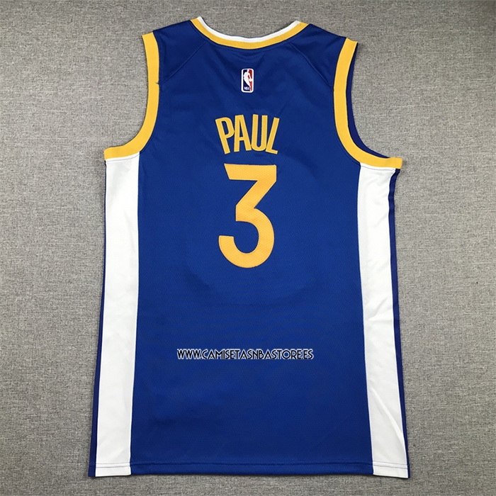 Jordan Poole NO 3 Camiseta Golden State Warriors Icon 2022-23 Azul